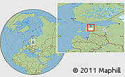 Savanna Style Location Map of Kohila Linn, highlighted parent region