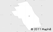 Silver Style Simple Map of Kohila Linn