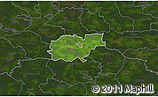 Satellite 3D Map of Kohila, darken