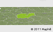 Physical Panoramic Map of Kohila, semi-desaturated