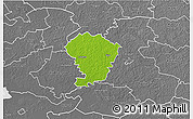 Physical 3D Map of Loodna, desaturated