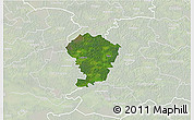 Satellite 3D Map of Loodna, lighten