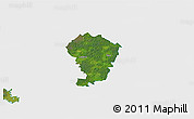Satellite 3D Map of Loodna, single color outside