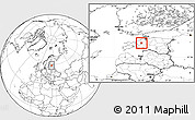 Blank Location Map of Loodna
