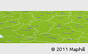 Physical Panoramic Map of Loodna