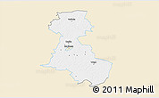 Classic Style 3D Map of Märjamaa, single color outside