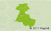 Physical 3D Map of Märjamaa, lighten