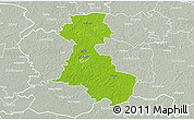 Physical 3D Map of Märjamaa, lighten, semi-desaturated