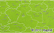 Physical 3D Map of Märjamaa