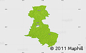 Physical Map of Märjamaa, single color outside