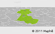 Physical Panoramic Map of Märjamaa, lighten, desaturated