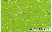 Physical 3D Map of Vigala