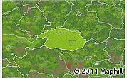 Physical 3D Map of Vigala, satellite outside