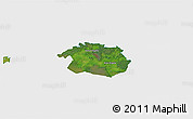 Satellite 3D Map of Vigala, single color outside