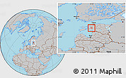 Gray Location Map of Vigala