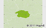 Physical Map of Vigala, lighten