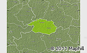 Physical Map of Vigala, semi-desaturated