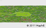 Physical Panoramic Map of Vigala, satellite outside