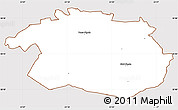 Classic Style Simple Map of Vigala, cropped outside