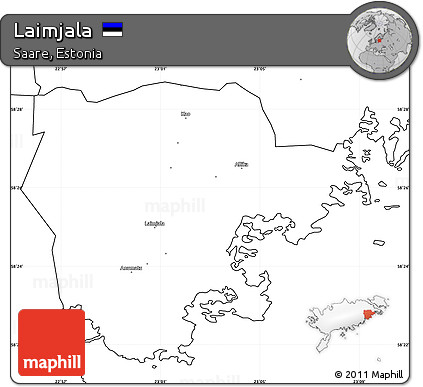 Blank Simple Map of Laimjala