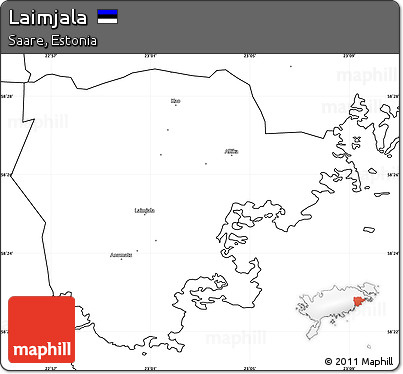 Blank Simple Map of Laimjala