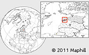Blank Location Map of Leisi, highlighted country, highlighted parent region