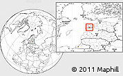 Blank Location Map of Leisi, highlighted parent region