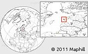 Blank Location Map of Lümanda