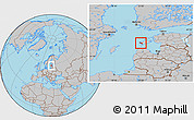 Gray Location Map of Lümanda