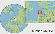 Savanna Style Location Map of Lümanda