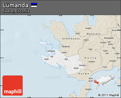 Classic Style Map of Lümanda