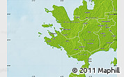 Physical Map of Lümanda