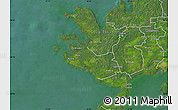Satellite Map of Lümanda