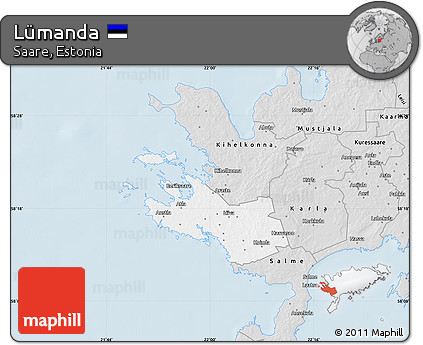 Silver Style Map of Lümanda