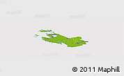 Physical Panoramic Map of Lümanda, cropped outside