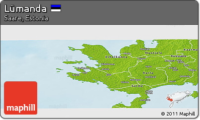 Physical Panoramic Map of Lümanda