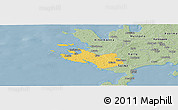 Savanna Style Panoramic Map of Lümanda