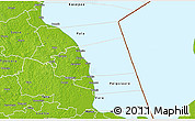 Physical 3D Map of Alatskivi