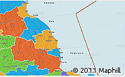 Political 3D Map of Alatskivi