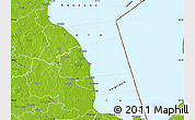 Physical Map of Alatskivi