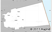 Gray Simple Map of Alatskivi