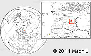 Blank Location Map of Elva, within the entire country