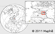Blank Location Map of Elva, highlighted country, highlighted parent region, within the entire country