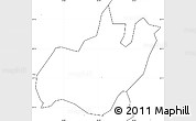 Blank Simple Map of Elva, no labels
