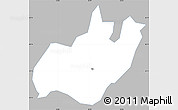 Gray Simple Map of Elva, single color outside