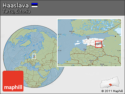 Savanna Style Location Map of Haaslava, highlighted country, highlighted parent region, within the entire country, hill shading