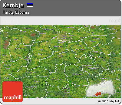 Satellite 3D Map of Kambja
