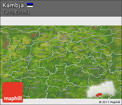Satellite 3D Map of Kambja