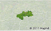 Satellite 3D Map of Kambja, lighten