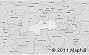 Silver Style 3D Map of Kambja